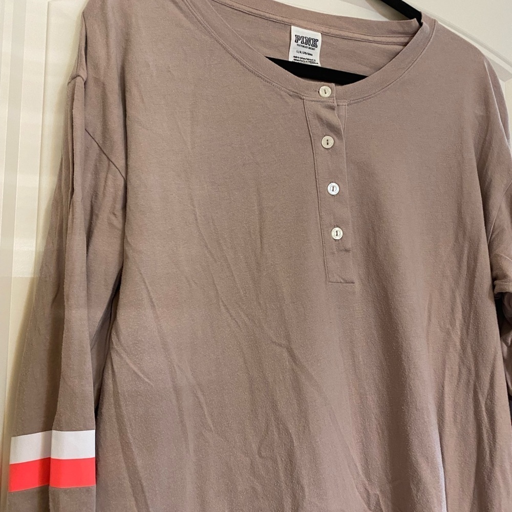 Pink Long Sleeve Shirt - Picture 3 of 5